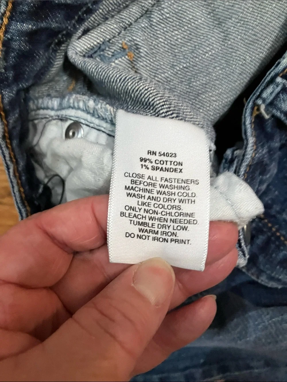GAP Girls Blue Denim Distressed Jeans Sz 12 Plus Adjustable Waist EUC 2 Pairs